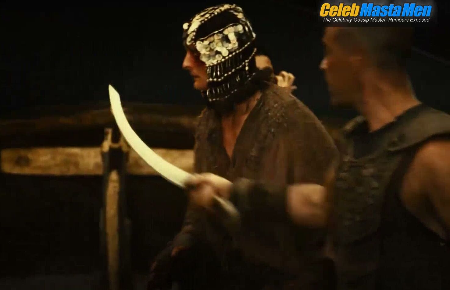 Henry Cavill, Kellan Lutz and Stephen Dorff Shirtless Scene in Immortals screenshot 1