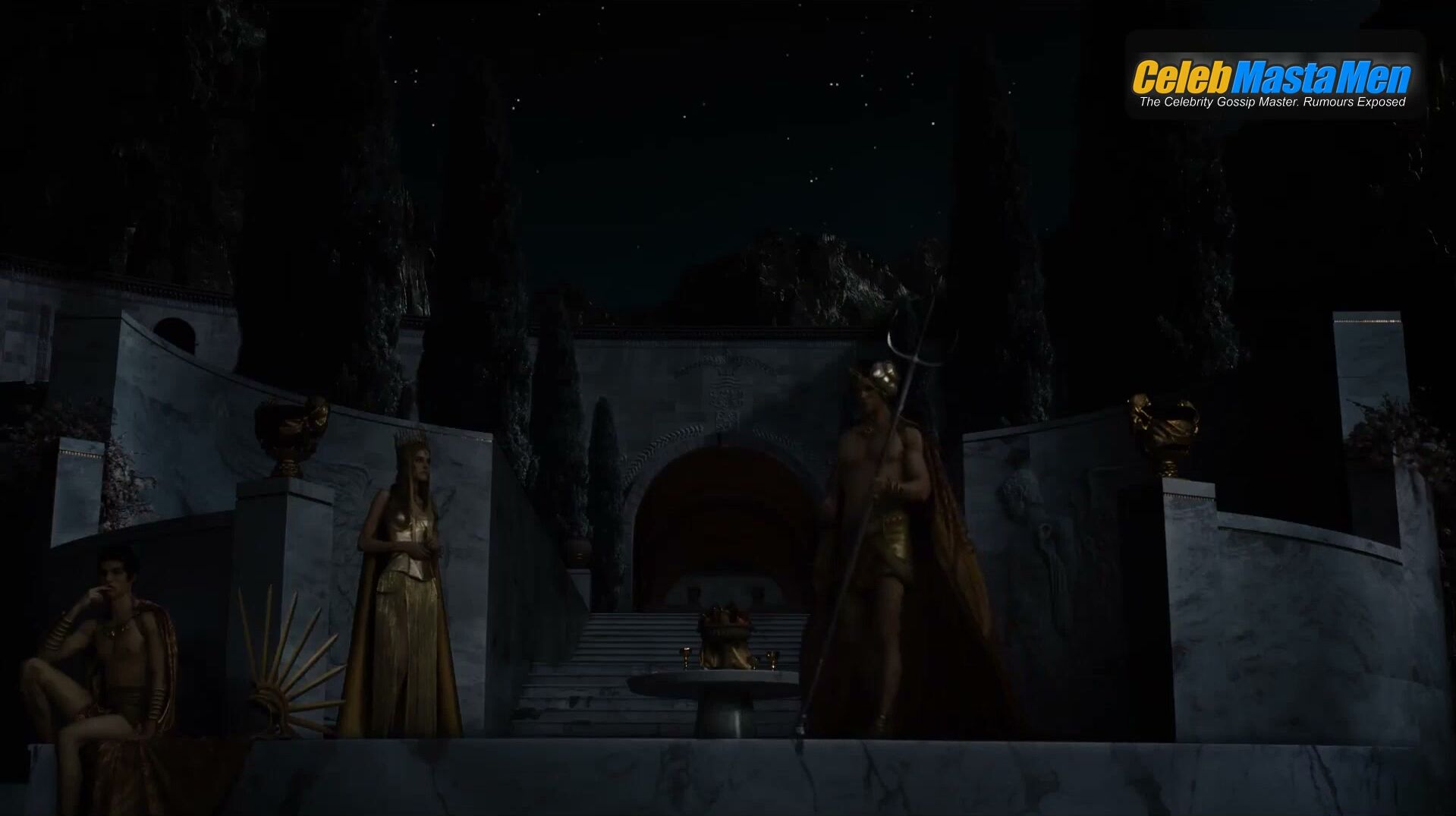 Henry Cavill, Kellan Lutz and Stephen Dorff Shirtless Scene in Immortals screenshot 2