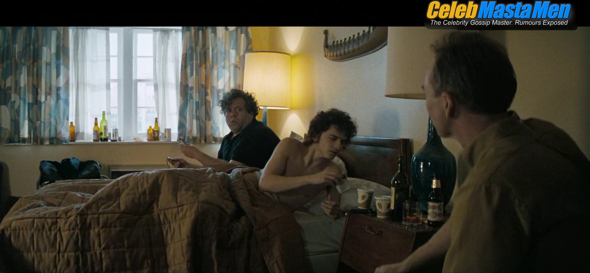Timothee Chalamet Shirtless, Underwear Scene in A Complete Unknown screenshot 4