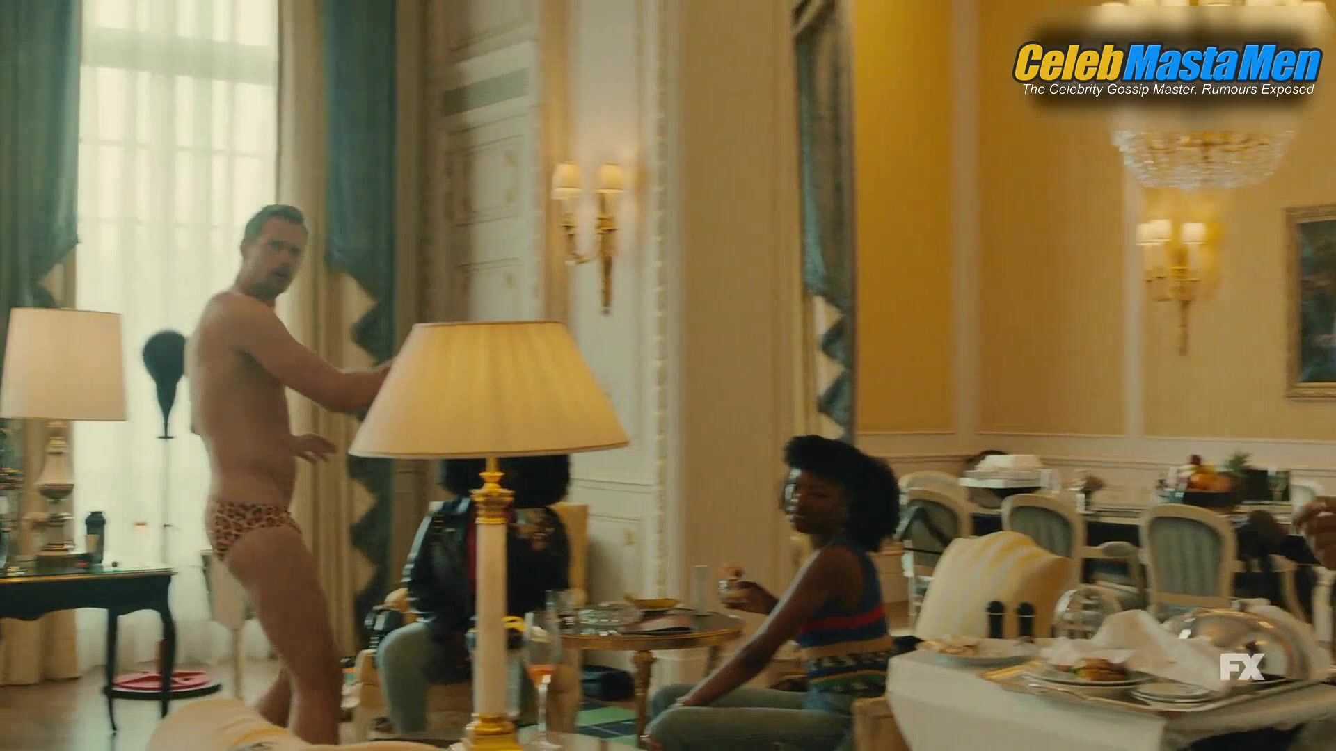 Alexander Skarsgard Bulge, Shirtless Scene In Atlanta - Photo 3 of 5 photo 1