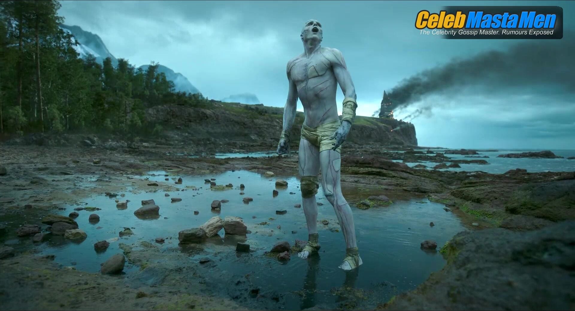 Jacob Elordi Shirtless And Bulge Scene From Frankenstein - Photo 2 of 5 photo 5