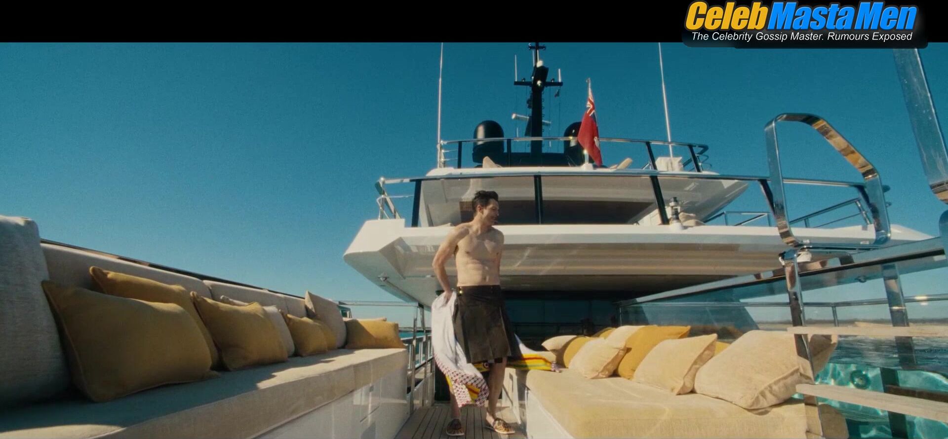 Ashton Kutcher Swimsuit And Bulge Scene From The Beauty - Photo 2 of 5 photo 1