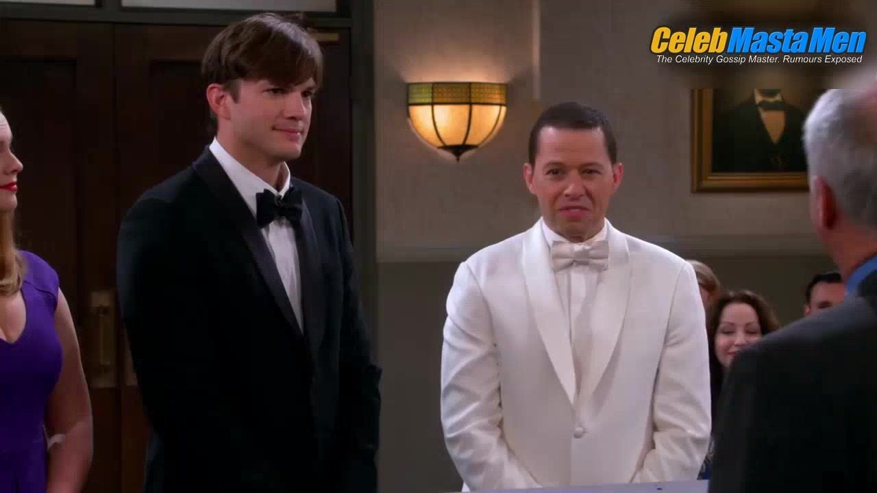 Ashton Kutcher And Jon Cryer Sexy Scene From Two And A Half - Photo 3 of 5 photo 1