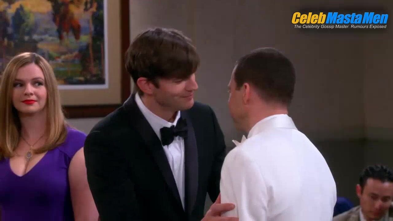 Ashton Kutcher And Jon Cryer Sexy Scene From Two And A Half - Photo 3 of 5 photo 5