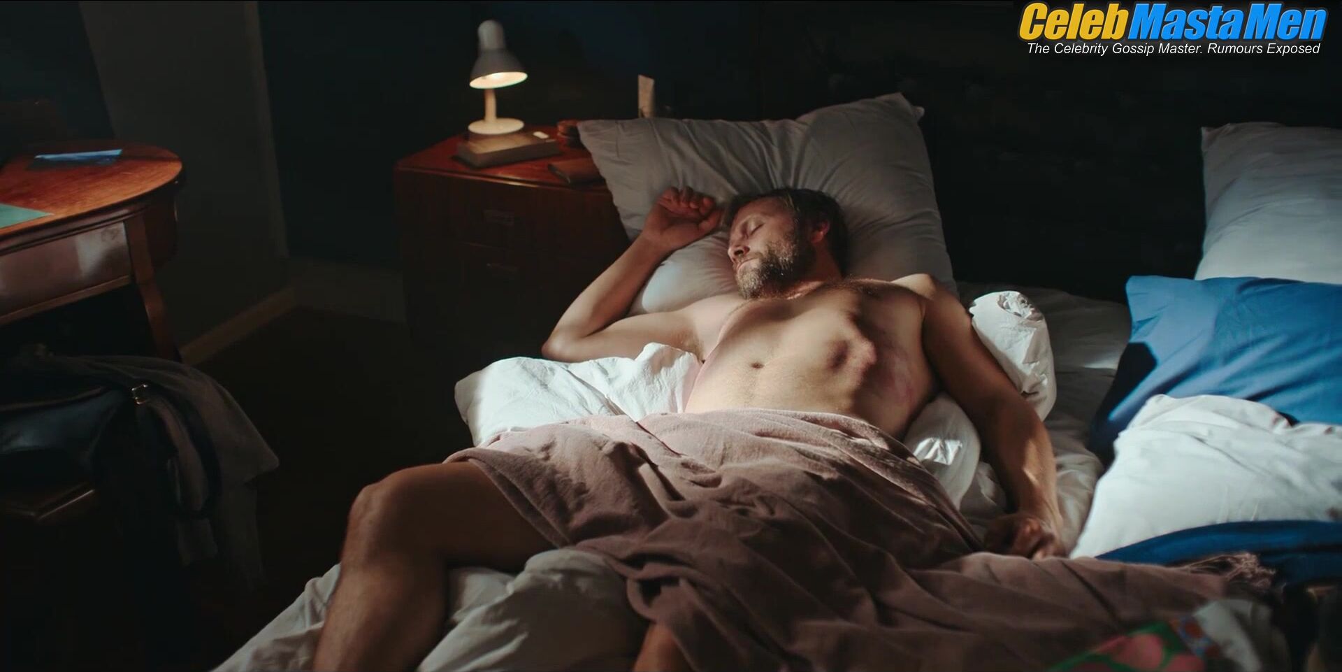 Max Riemelt ’s Shirtless Scene From Sleeping Dog - Photo 1 of 5