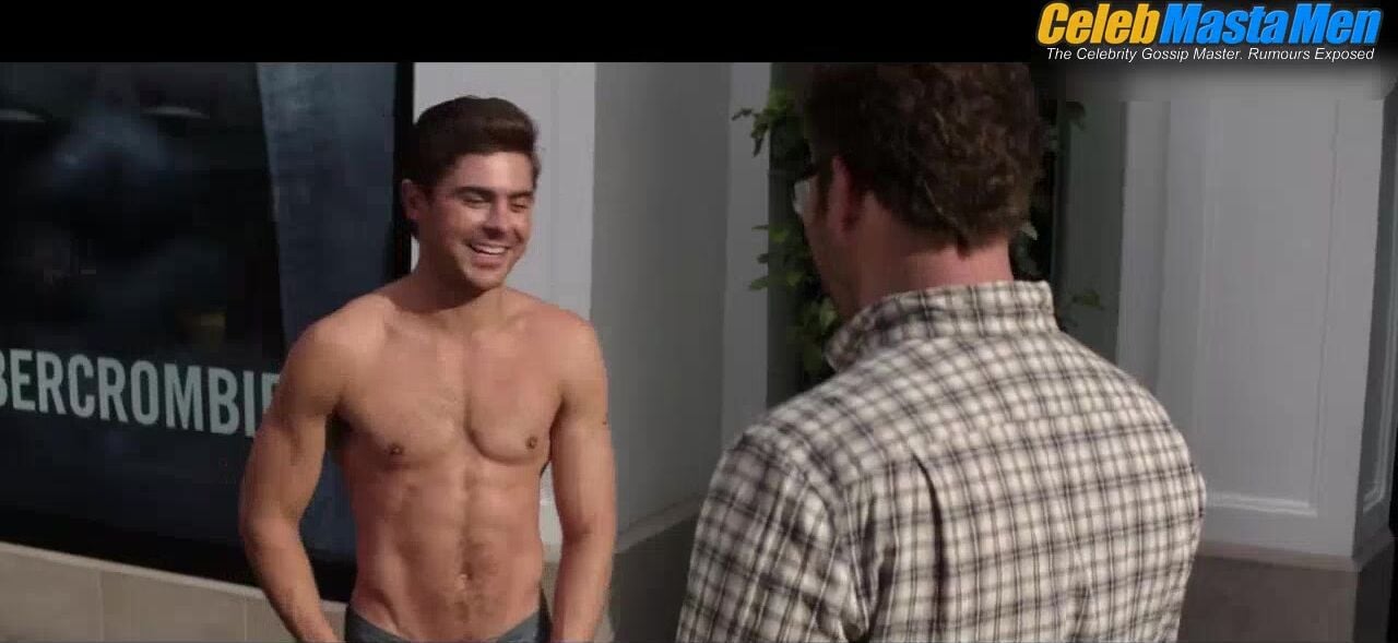 Seth Rogen And Zac Efron Shirtless, Sexy Scene From - Photo 2 of 5