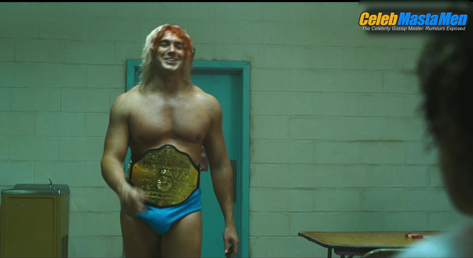 Aaron Dean Eisenberg Zac Efron And Shirtless, Bulge Scene In The - Photo 2 of 5 photo 1