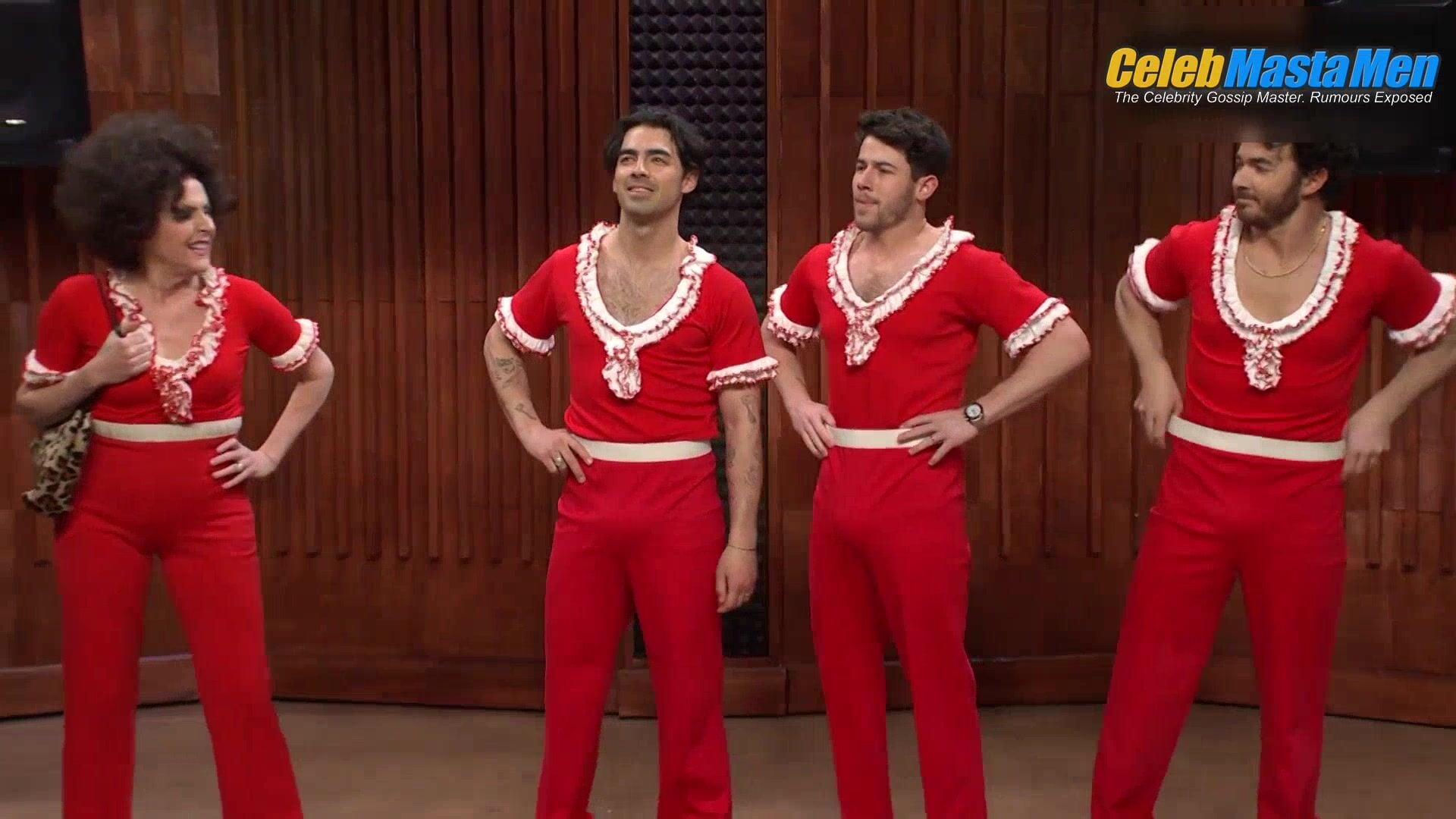 Joe Jonas , Kevin Jonas And Nick Jonas Bulge Scene - Photo 1 of 5 photo 2