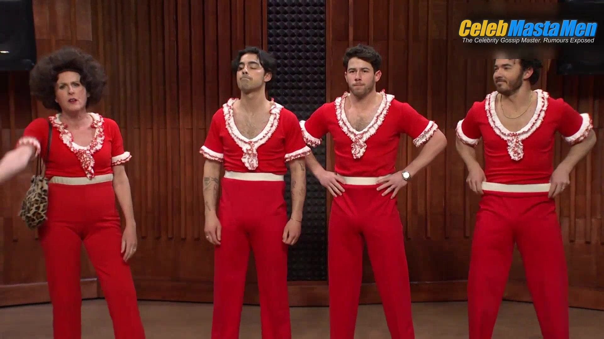 Joe Jonas , Kevin Jonas And Nick Jonas Bulge Scene - Photo 1 of 5 photo 5