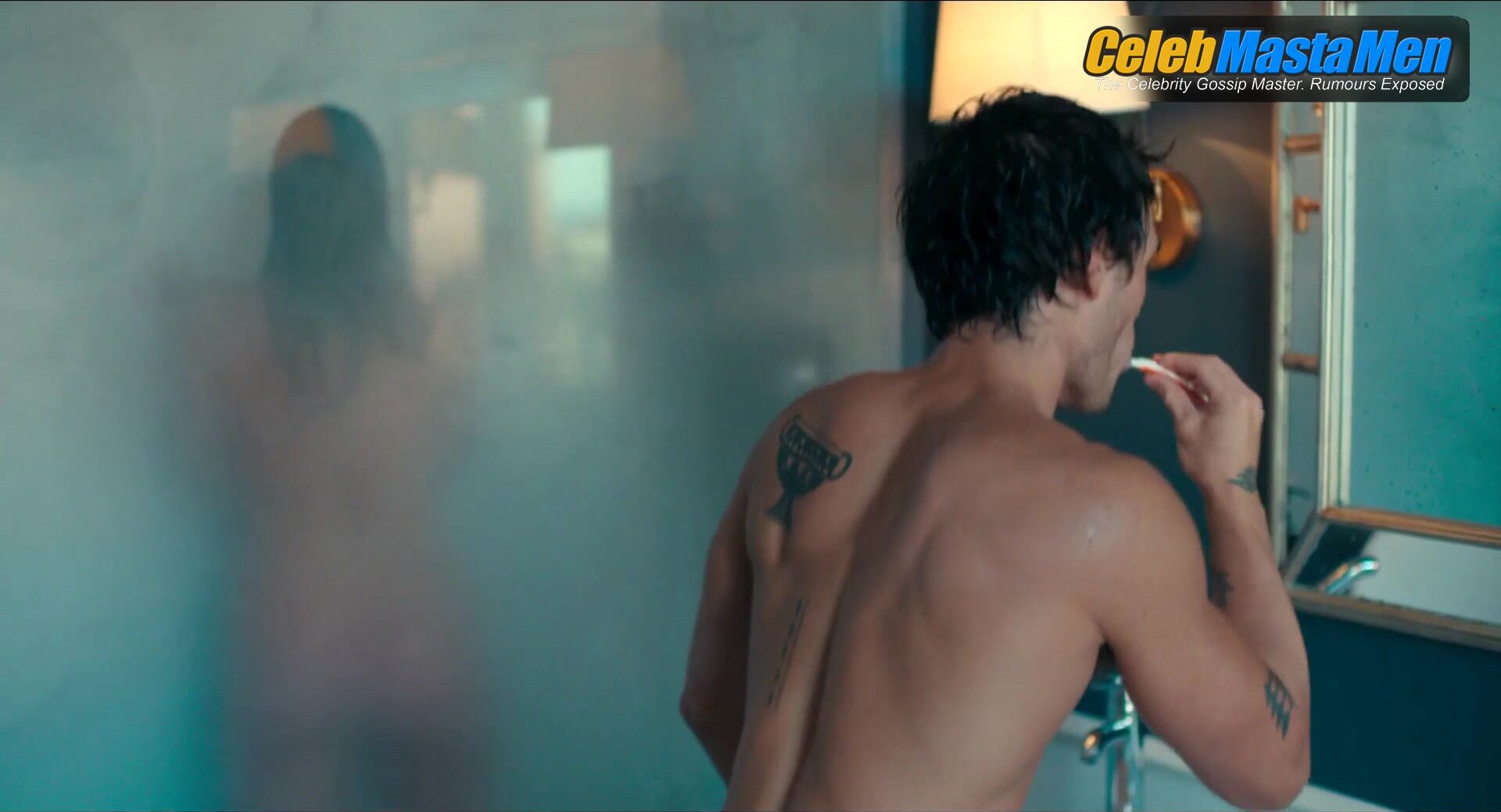 K.j. Apa Shirtless And Booty Scene From The Map That - Photo 2 of 5