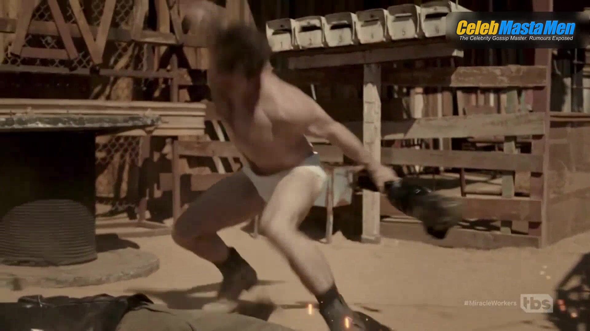 Daniel Radcliffe Shirtless, Underwear Scene In Miracle Workers - Photo 2 of 5 photo 4