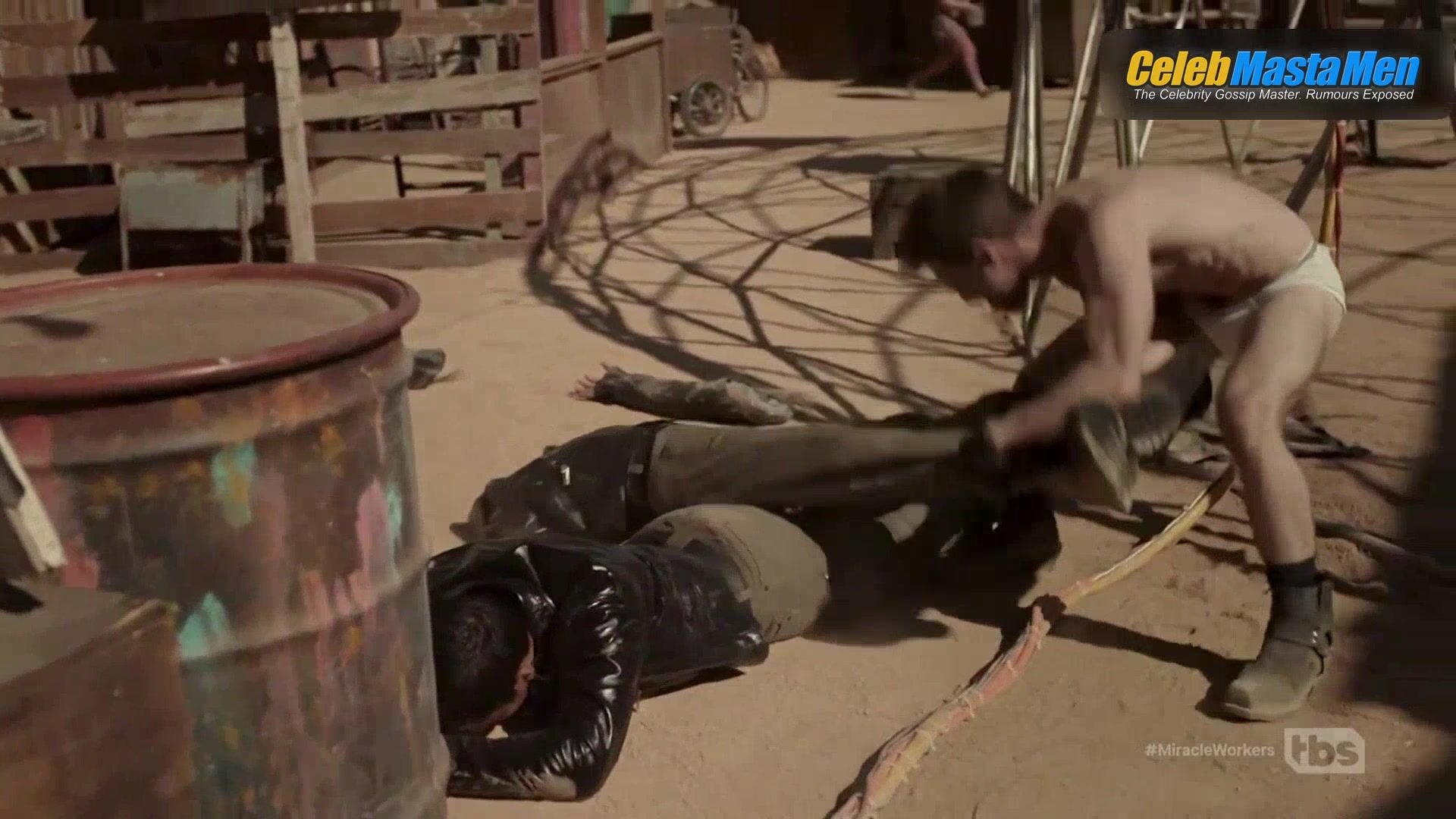 Daniel Radcliffe Shirtless, Underwear Scene In Miracle Workers - Photo 2 of 5 photo 5
