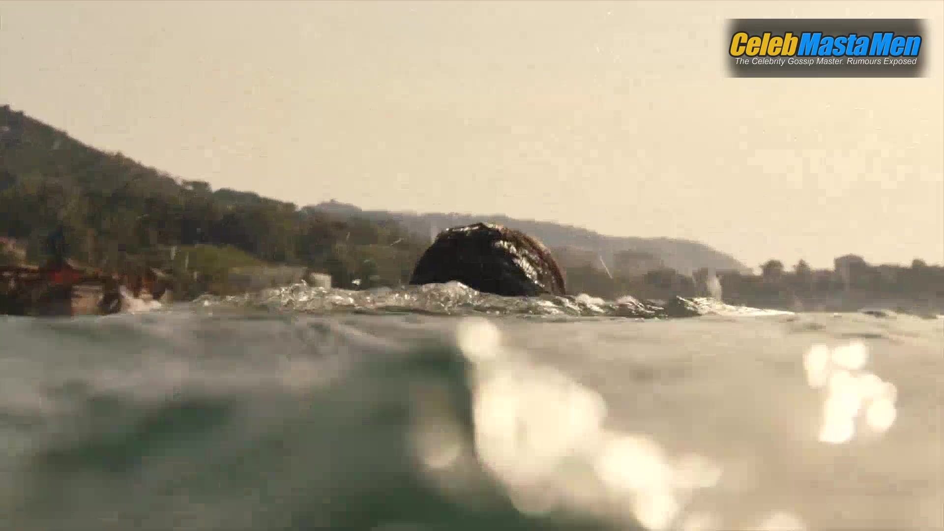 Theo James And Will Sharpe Swimsuit Scene From The - Photo 1 of 5