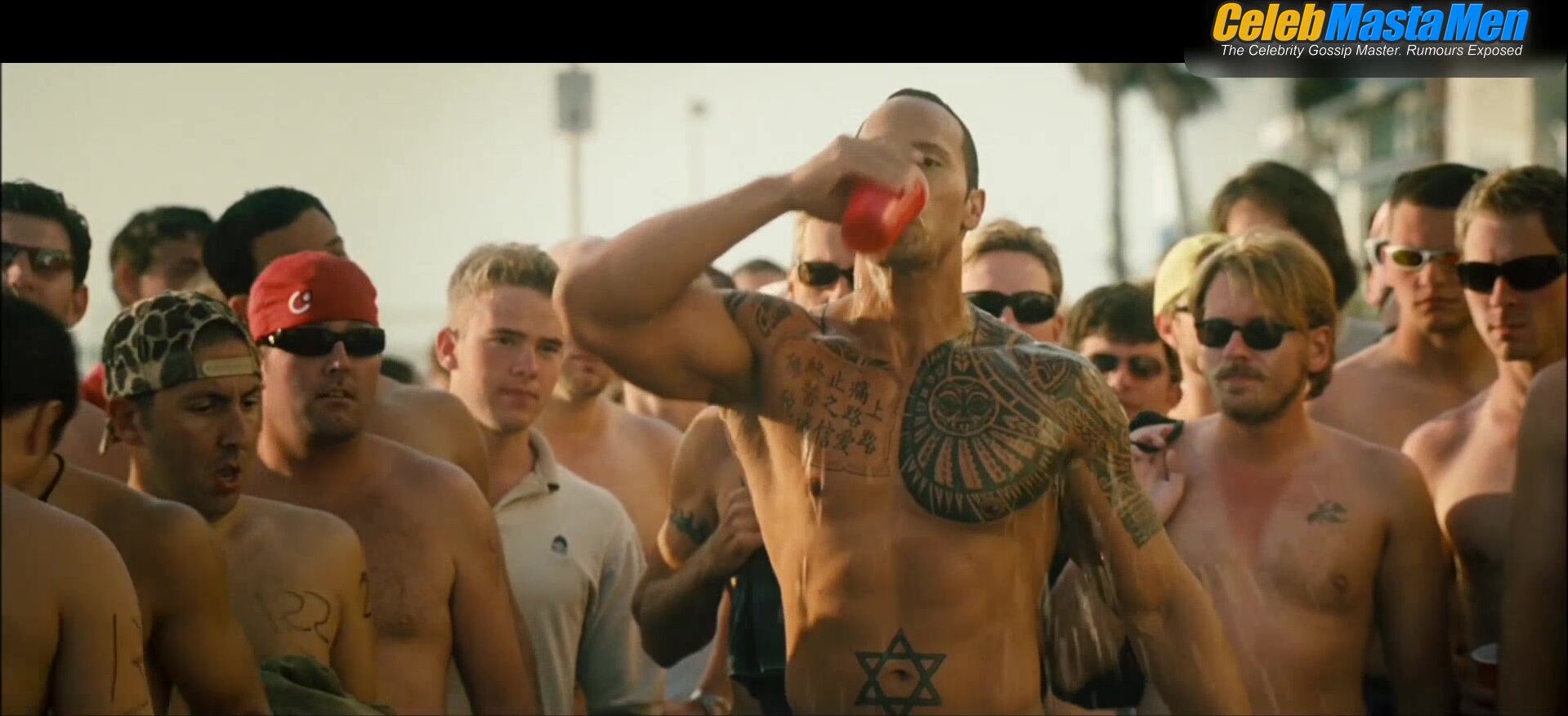Dwayne Johnson Shirtless Scene In Southland Tales - Photo 2 of 5