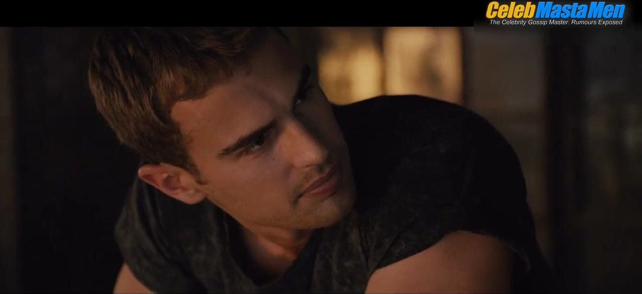Theo James Shirtless, Sexy Scene From Divergent - Photo 2 of 5 photo 1