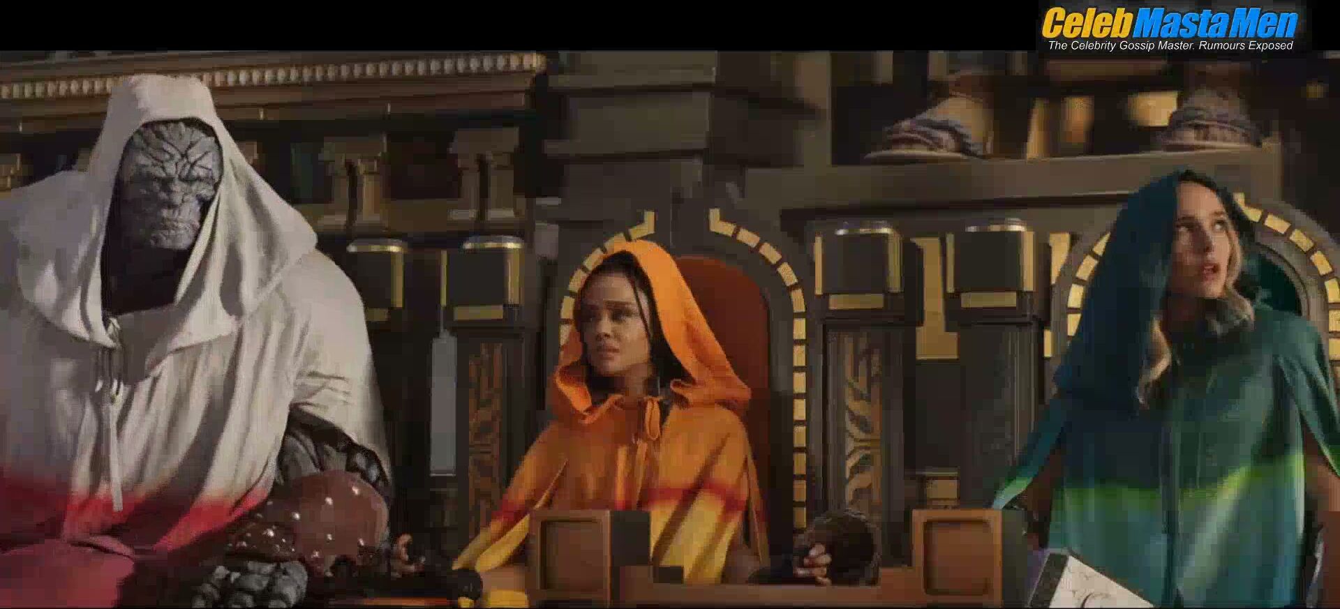 Chris Hemsworth Shirtless Scene in Thor: Love And Thunder screenshot 5