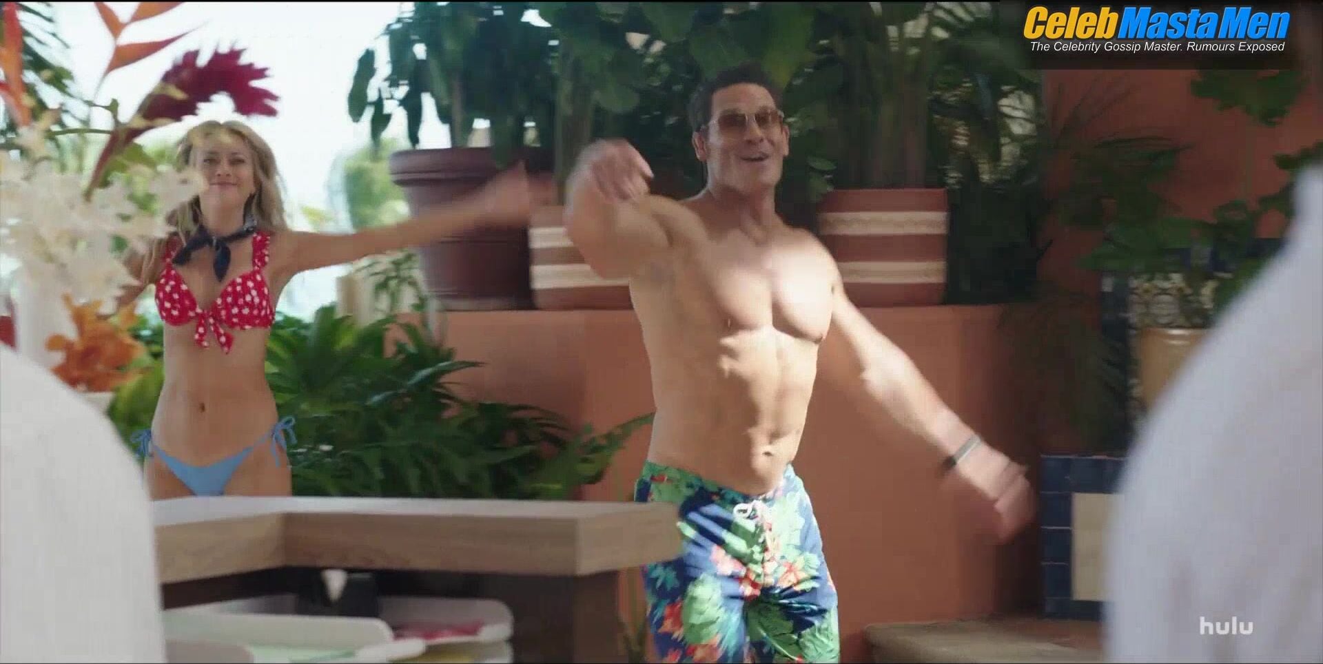 John Cena Goes Shirtless In Vacation Friends Scene - Photo 1 of 5