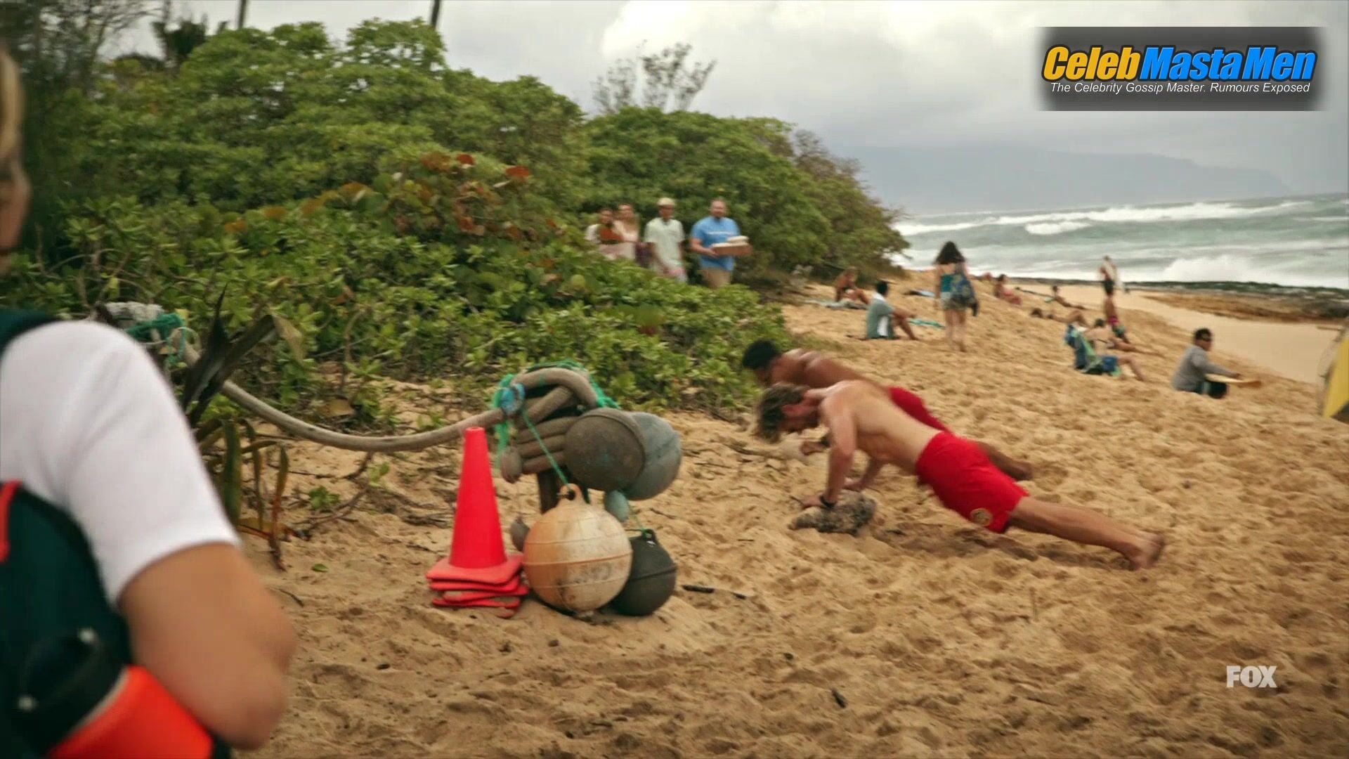 Adam Demos And Kekoa Kekumano’s Shirtless Scene - Photo 1 of 5 photo 2