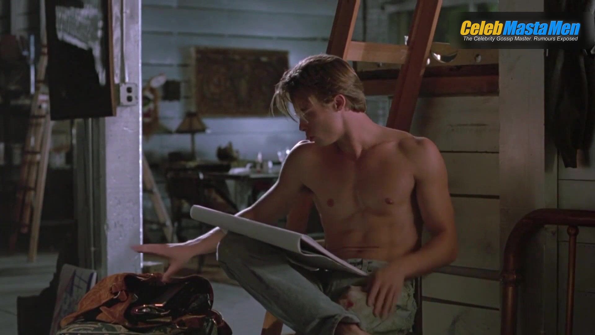 Brad Pitt Shirtless, Straight Sex Scene From The Favor - Photo 1 of 5 photo 5