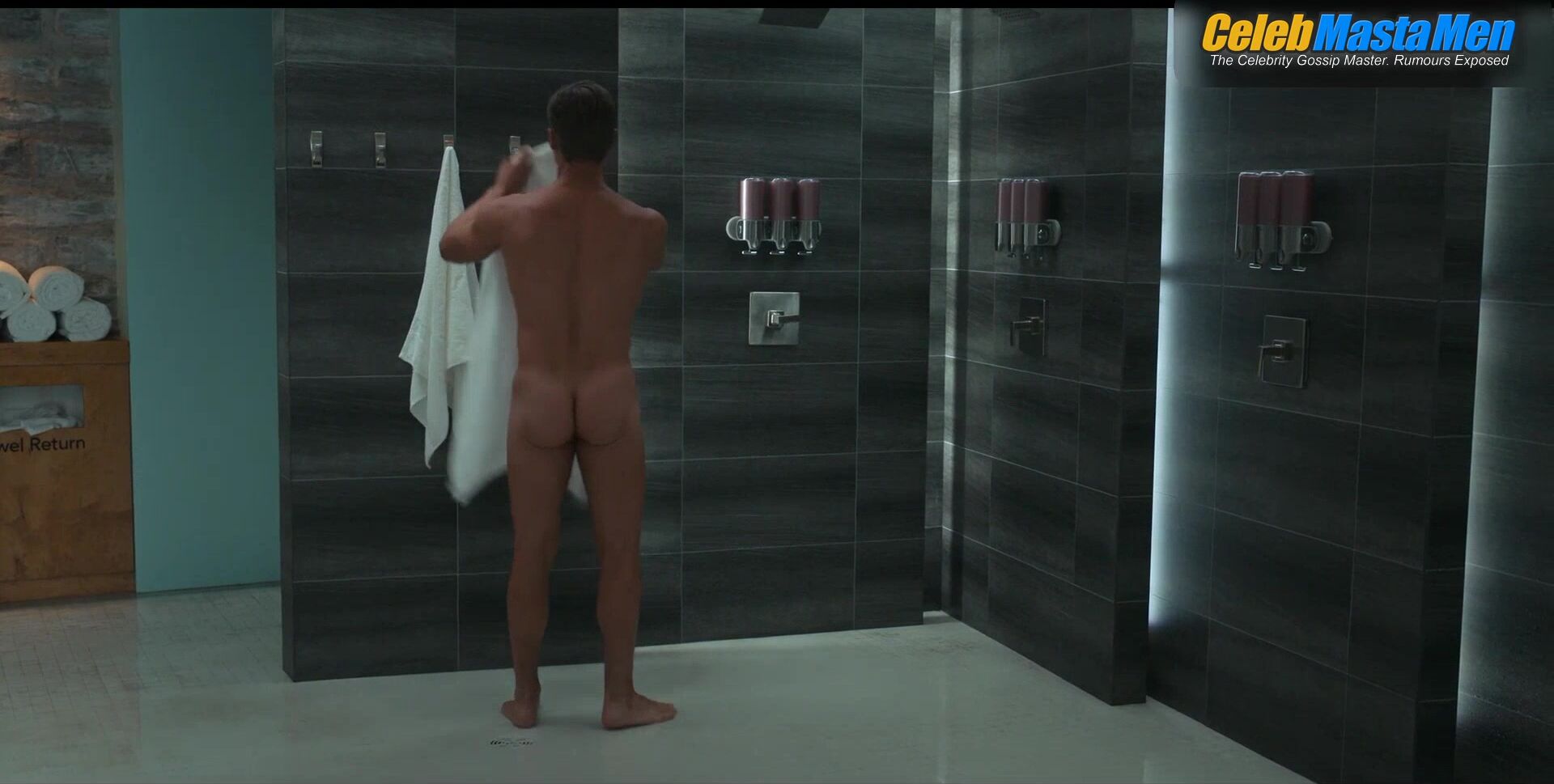 Adam Demos Mike Vogel And Shirtless, Booty Scene From - Photo 2 of 5