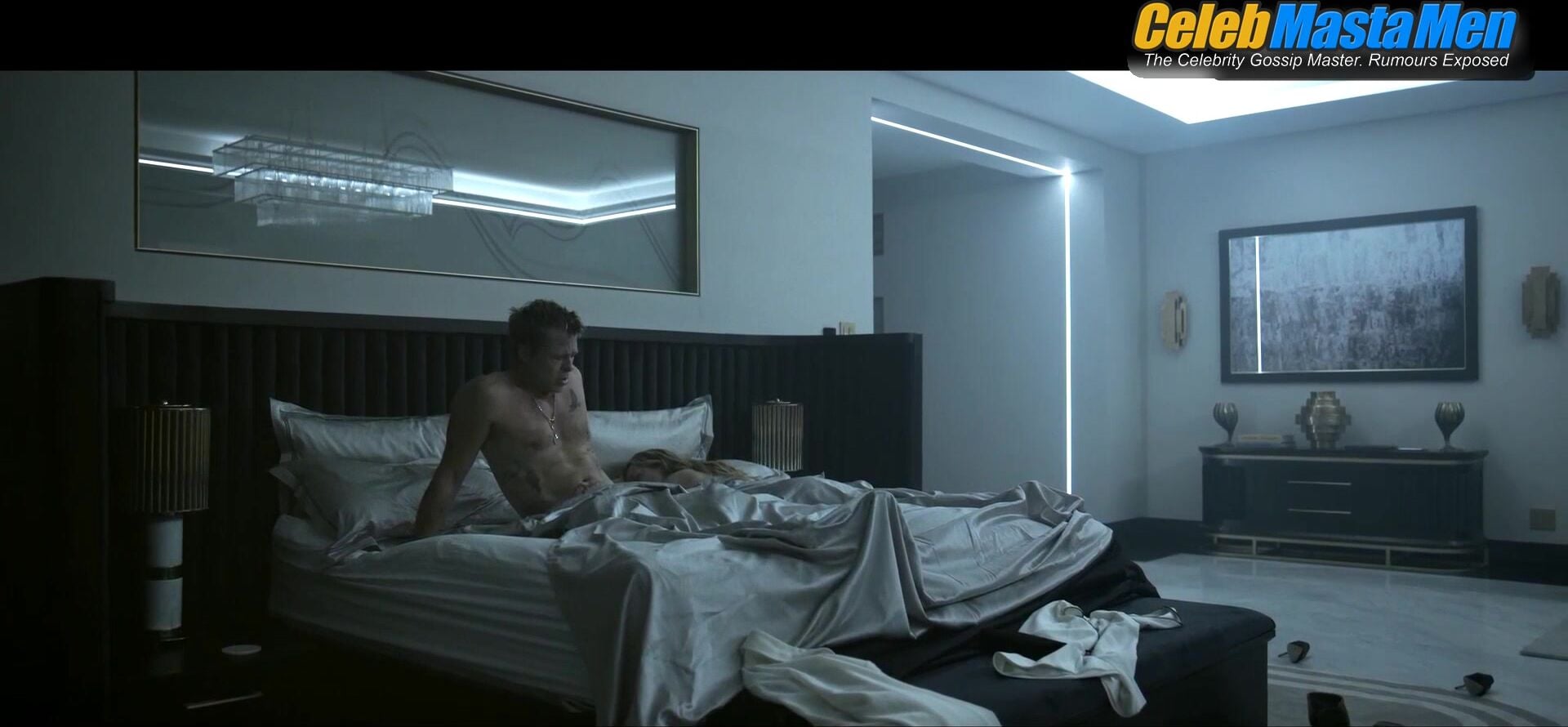 Brad Pitt Goes Shirtless In Straight Scene From F1 - Photo 1 of 5 photo 5