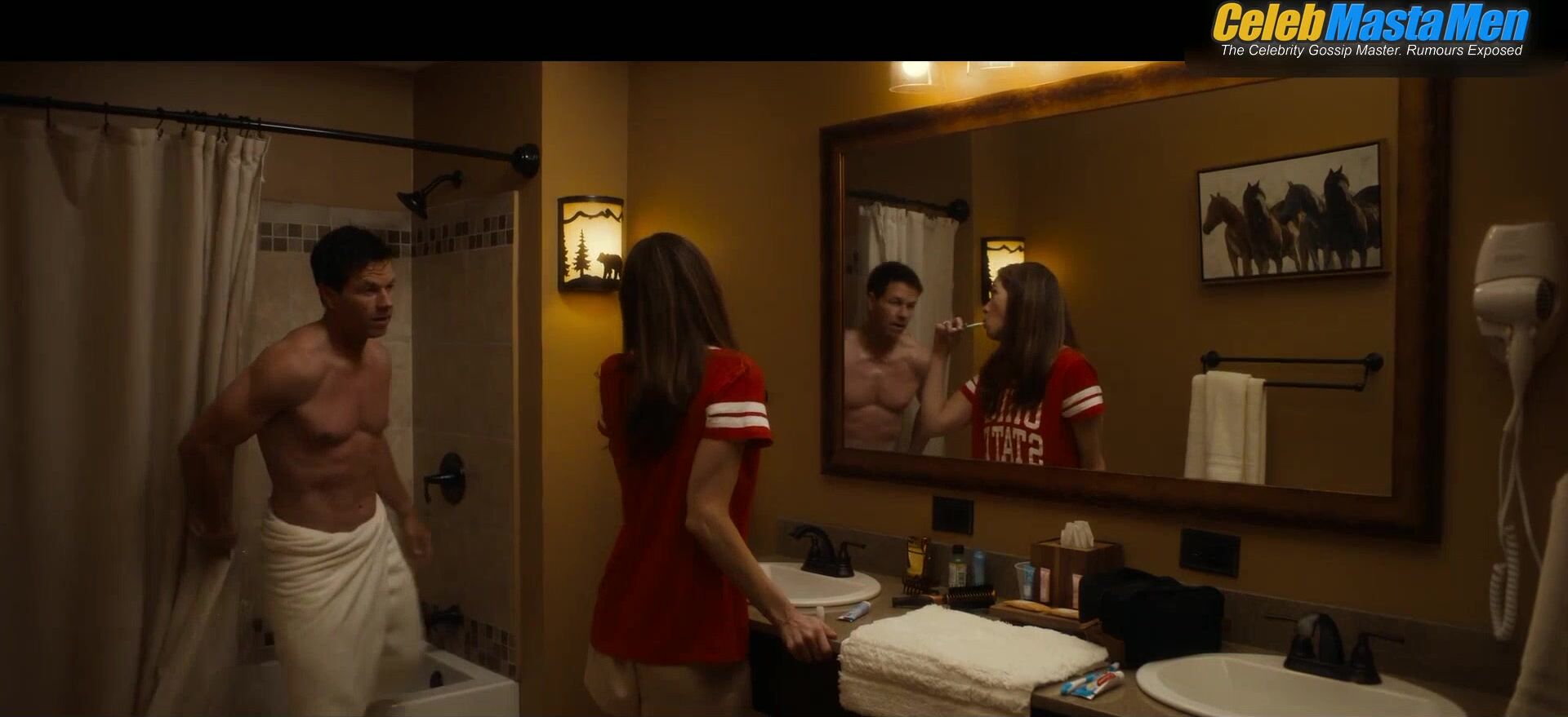 Mark Wahlberg Shirtless, Straight Sex Scene From The - Photo 1 of 5