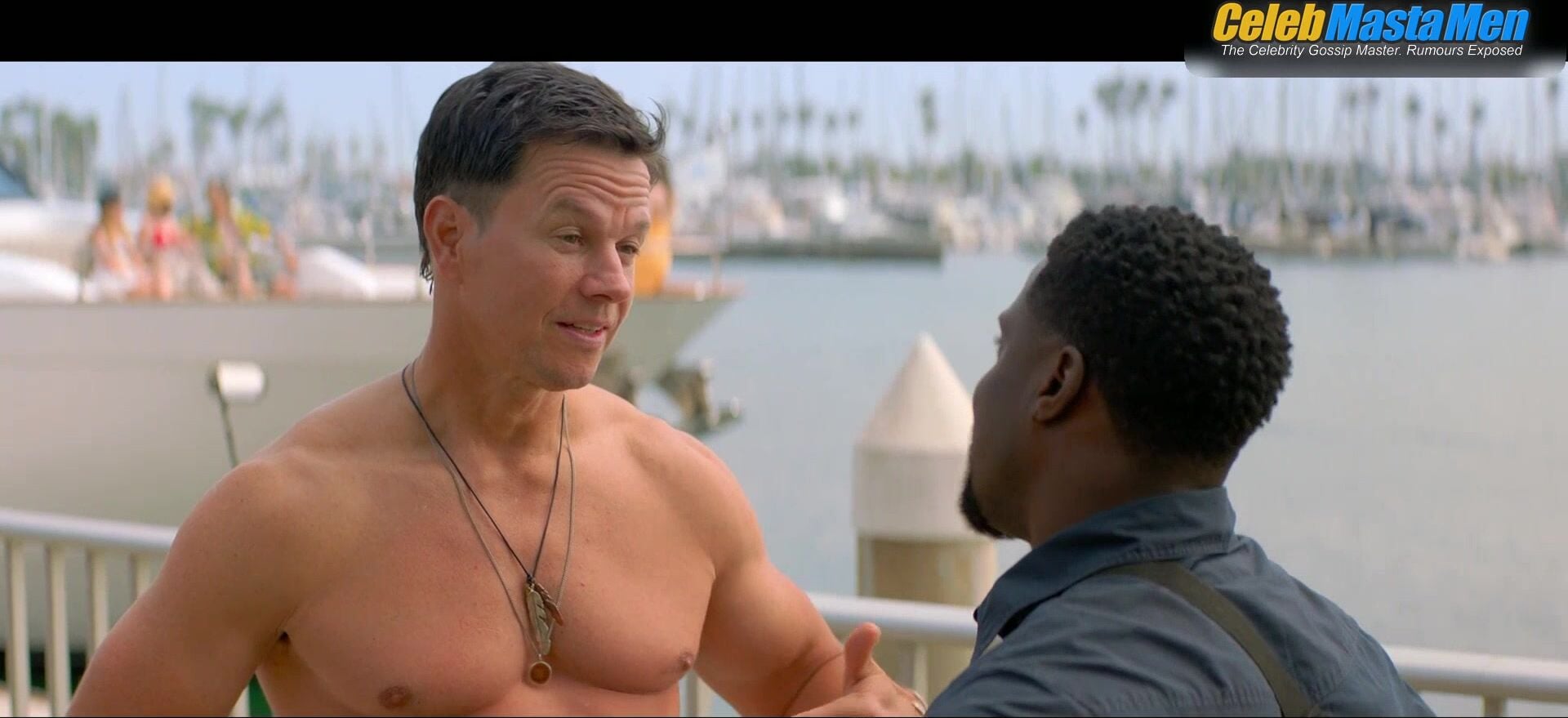 Mark Wahlberg Shirtless, Booty Scene In Me Time - Photo 3 of 5 photo 5