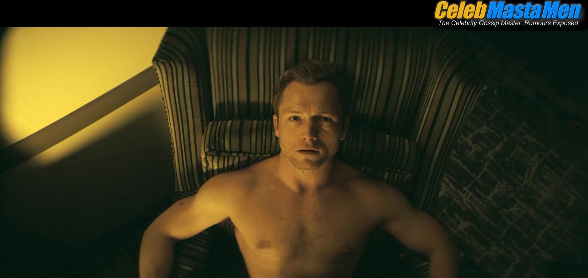 Taron Egerton ’s Shirtless, Straight Scene In Smoke - Photo 3 of 5 photo 1