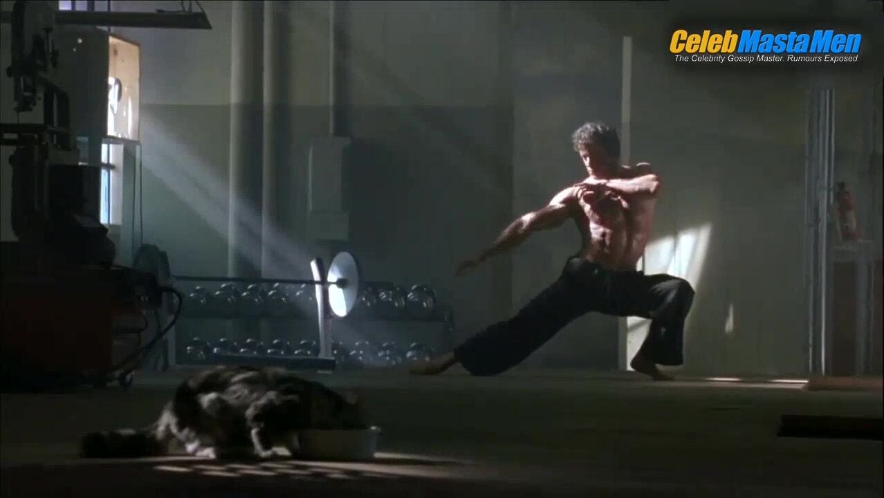 Sylvester Stallone ’s Shirtless Scene From The Specialist - Photo 3 of 5 photo 1