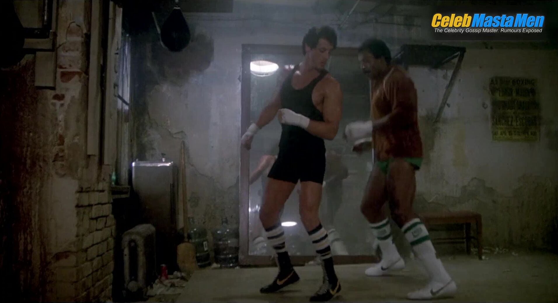 Carl Weathers Sylvester Stallone And Shirtless, Bulge - Photo 3 of 5 photo 1