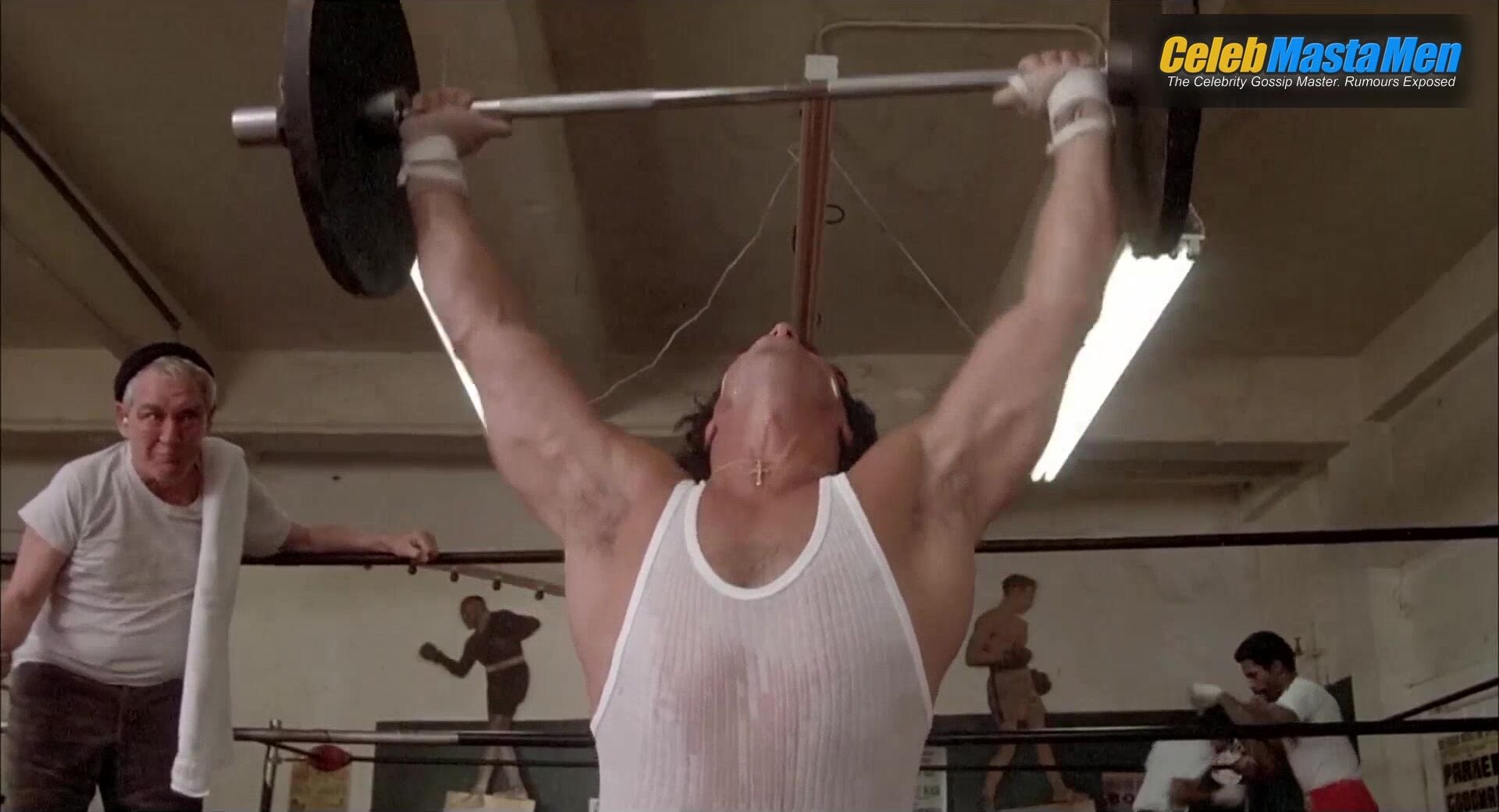 Sylvester Stallone Shirtless And Bulge Scene In Rocky Ii - Photo 1 of 5 photo 5