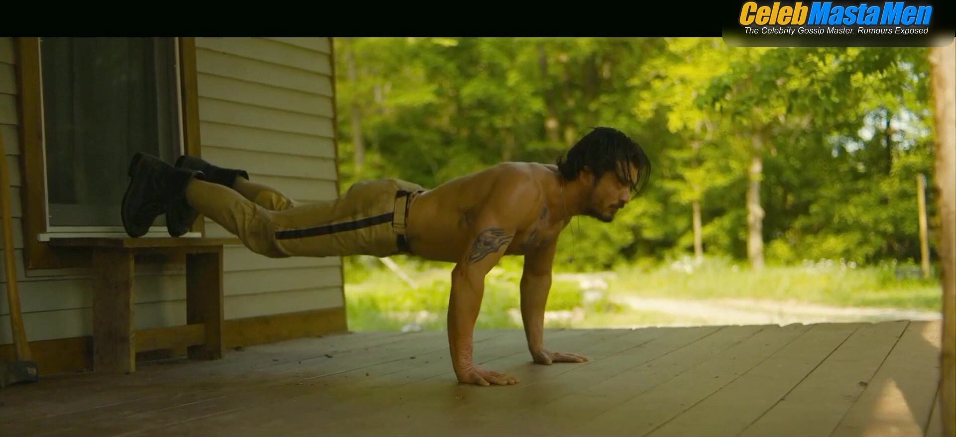 Orlando Bloom ’s Shirtless Scene From Red Right Hand - Photo 2 of 5 photo 4